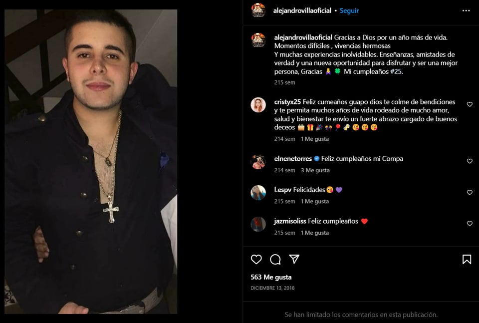 ¿Cómo murió Alejandro Villa?