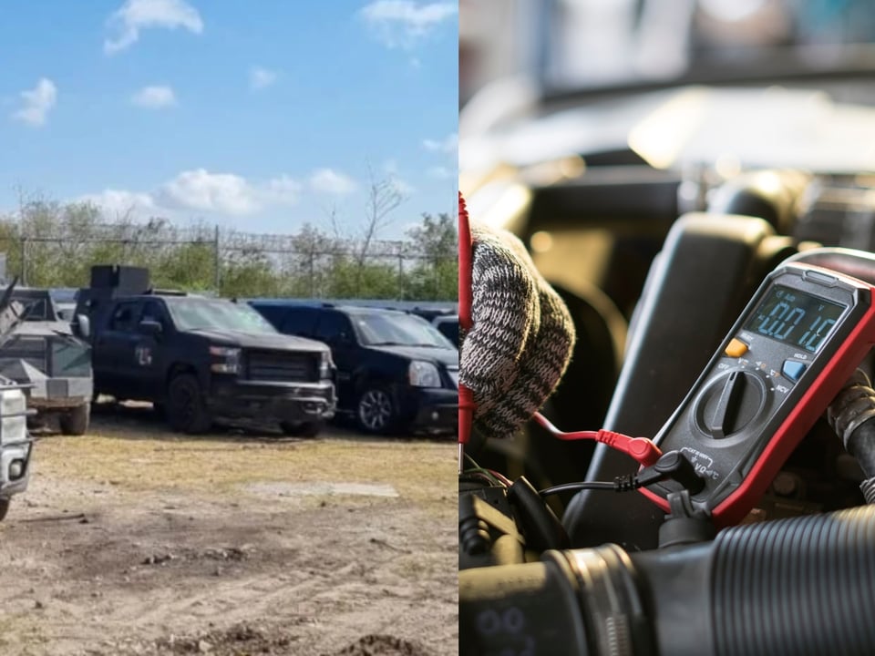 Los narcovehículos que utilizan sicarios mexicanos