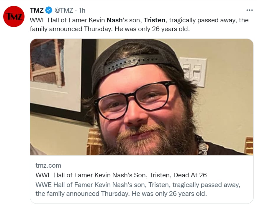 Muere hijo Kevin Nash