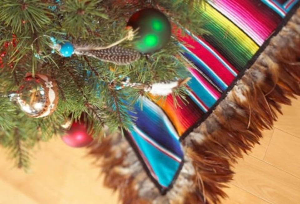 pie de árbol, sarape, pie árbol mexicano, Holidays, MundoNOW