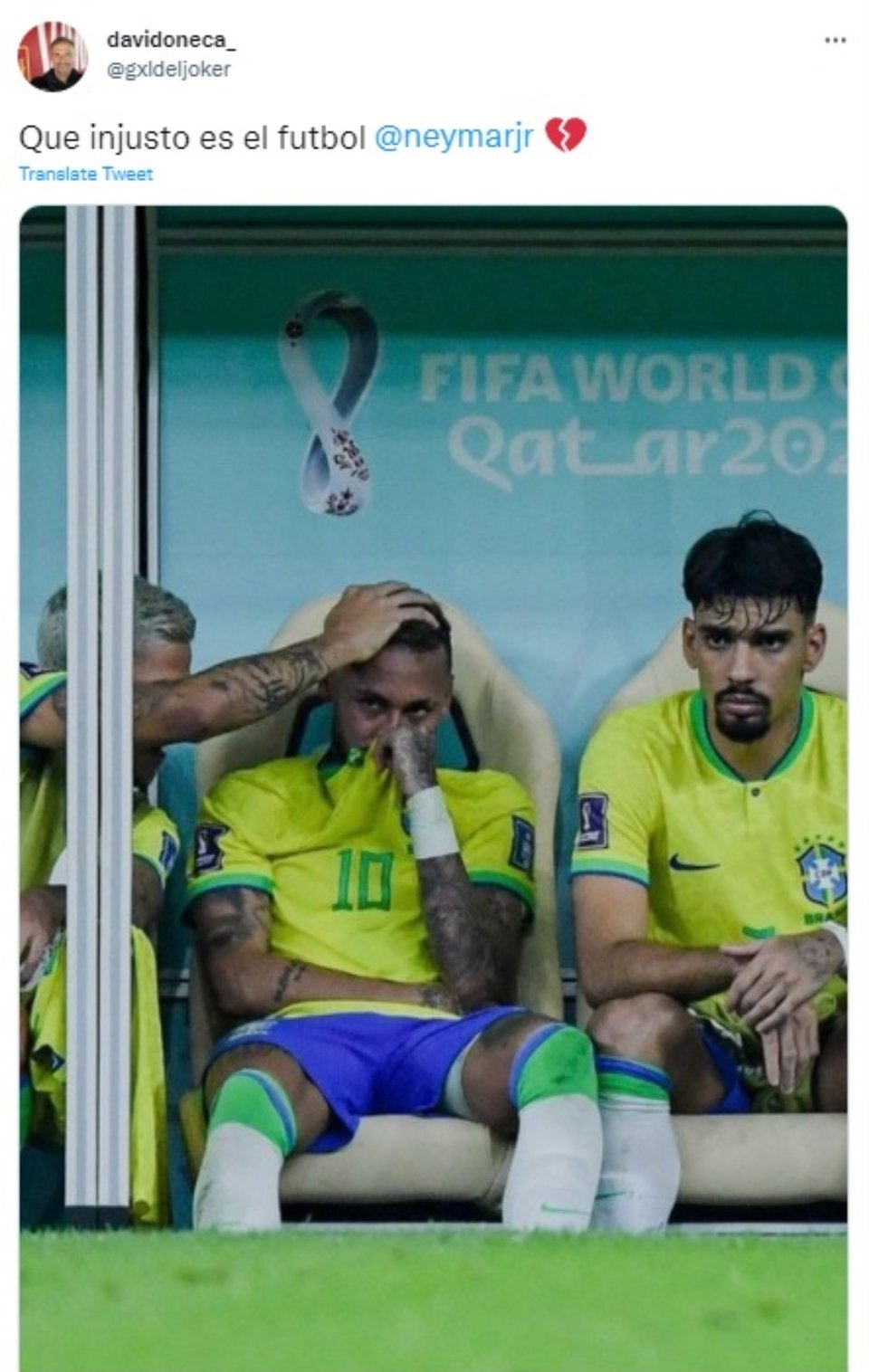 Neymar sufre fuerte lesión en el tobillo
