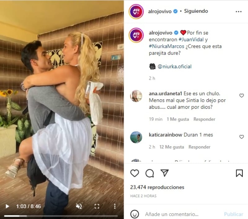Niurka reencuentra Juan Vidal: "Perdonen que les dijimos esa mentirita,"