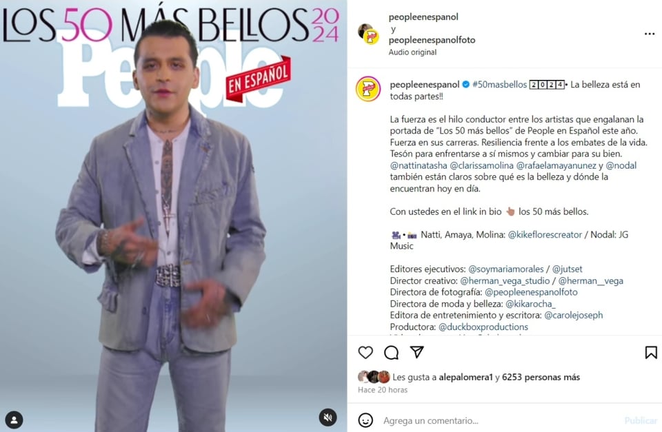 Christian Nodal People, social networks, Instagram, users, MundoNOW