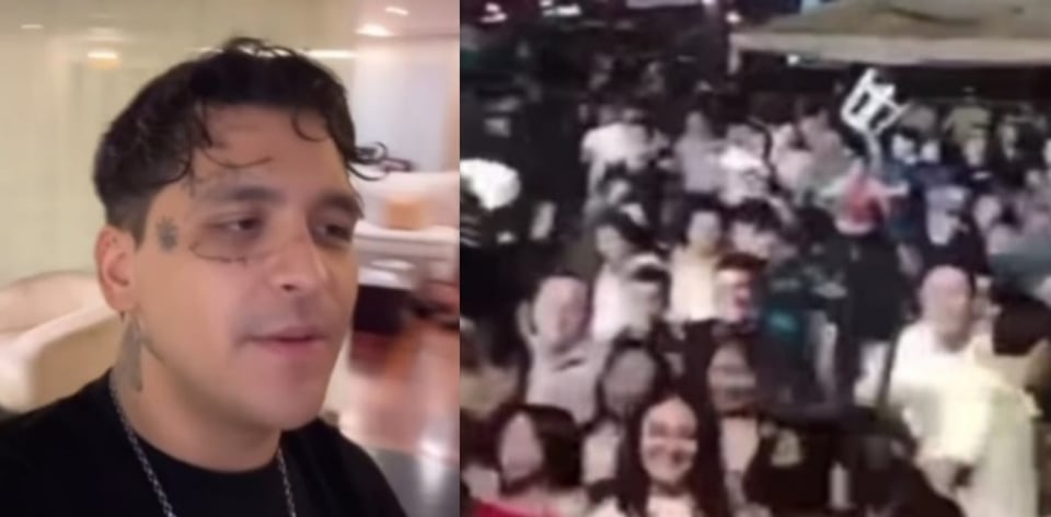 Amenaza de bomba en concierto de Christian Nodal en Ecuador
