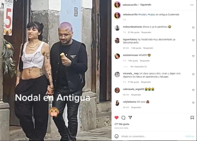 La polémica relación con Belinda