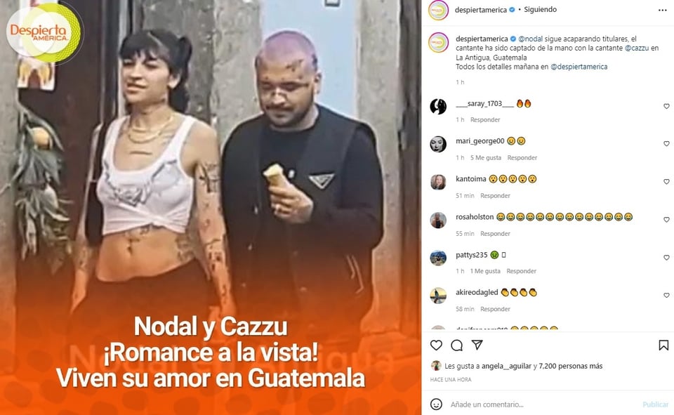 ¿Ya son novios?