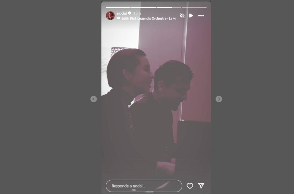 Nodal Ángela video, stories, Instagram, social networks, MundoNOW