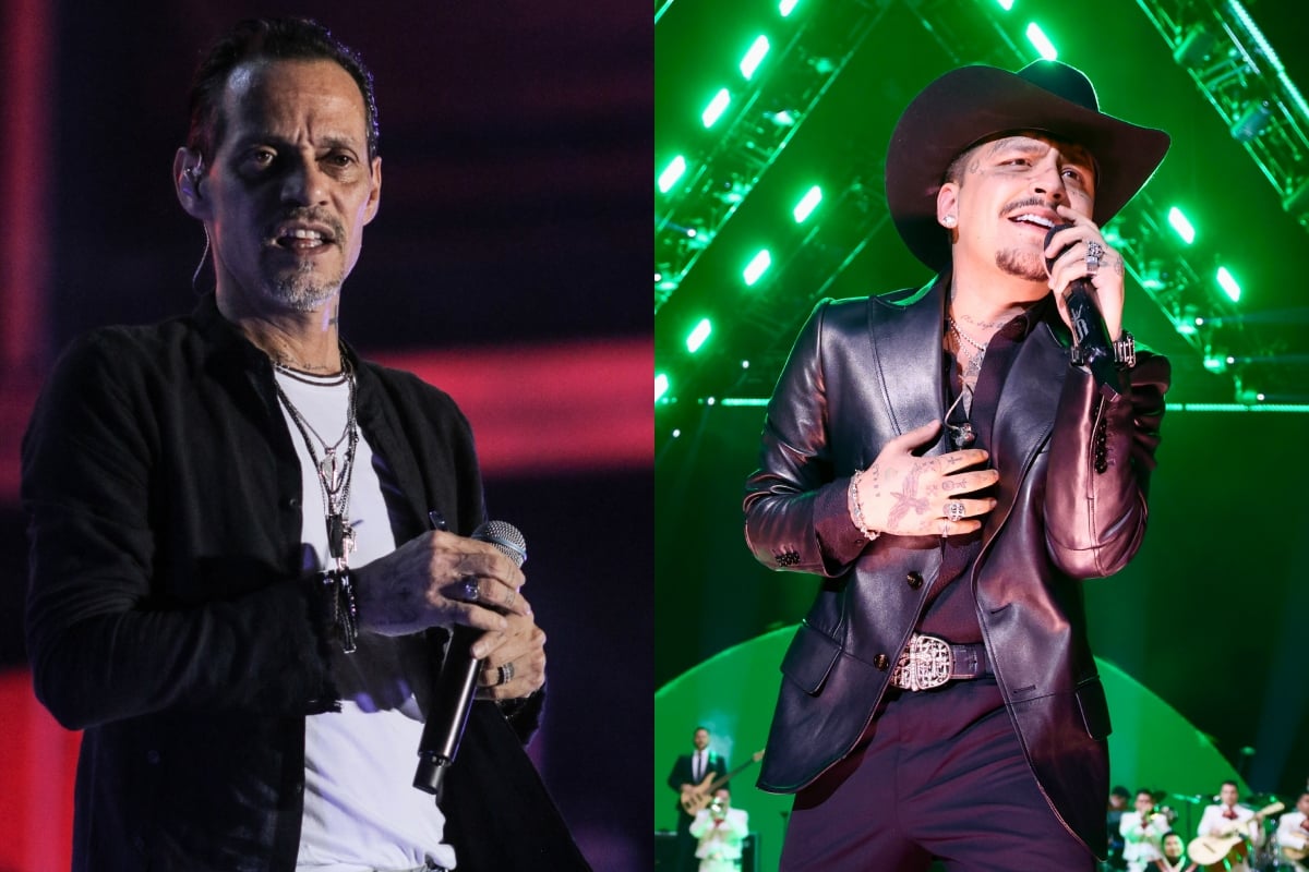 Christian Nodal, Marc Anthony, baile, música, viral, MundoNOW