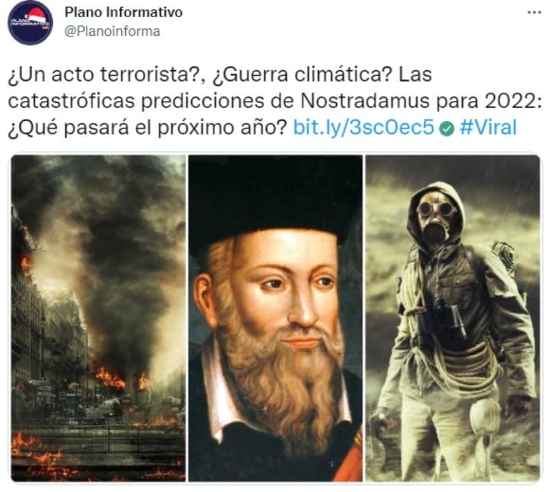 Nostradamus leaves his predictions for 2022; Is a terrorist act coming?