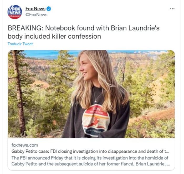 Gabby Petito's boyfriend