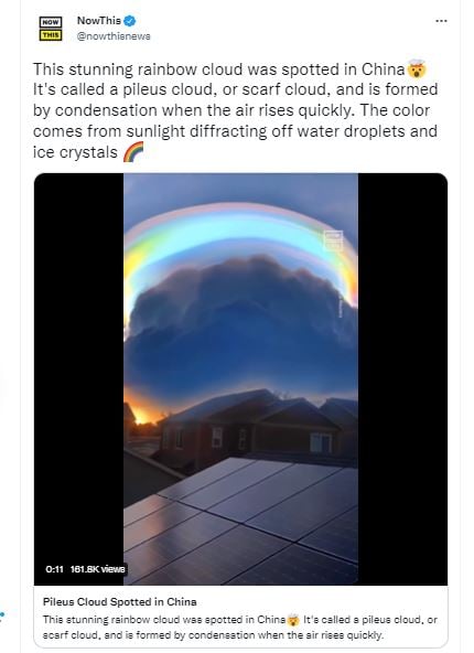 "Mother Nature amazes!”