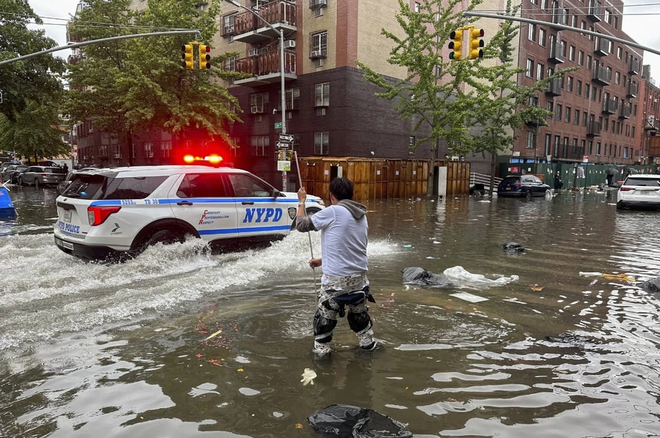 Alerta por lluvias intensas se mantiene el fin de semana en Nueva York