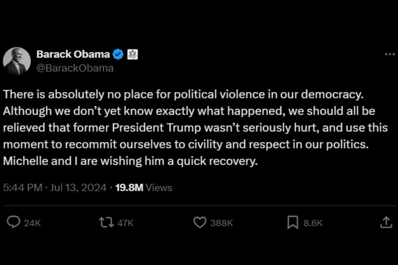 Barack Obama, attack, shooting, Trump, MundoNOW, 