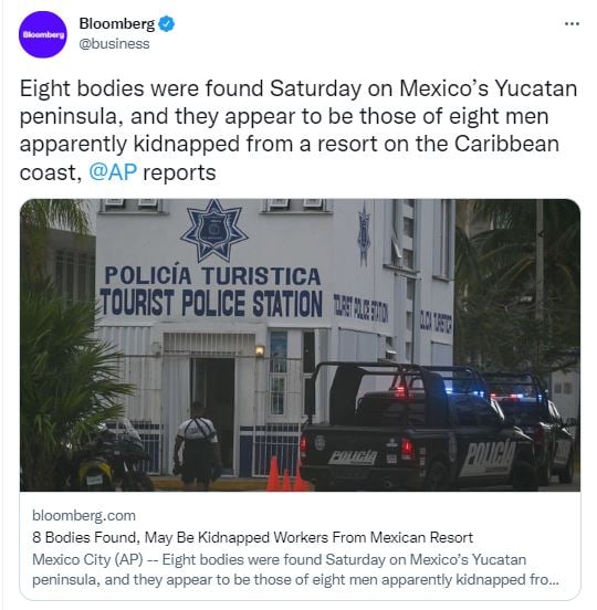 Tragic scene: 8 bodies found dumped in a field