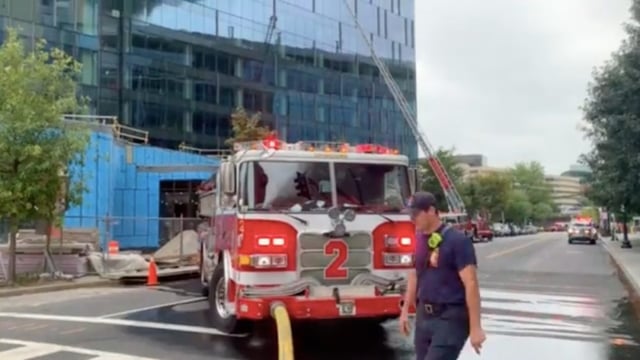Alerta en el Capitolio: Reportan incendio en edificio cercano