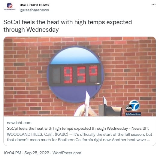 Advierten ola de calor esta semana