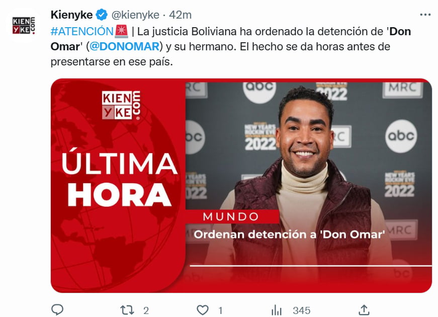 Orden aprehensión Don Omar