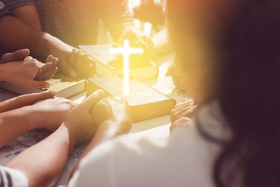 cross, Holy Bible, Christians, holding hands, Inspire