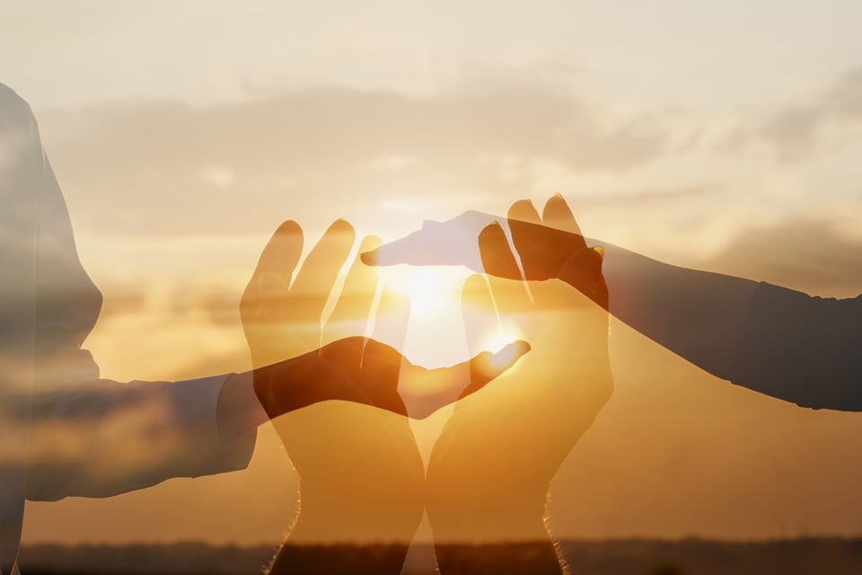 sunset, hands, sun, sunset, MundoNOW