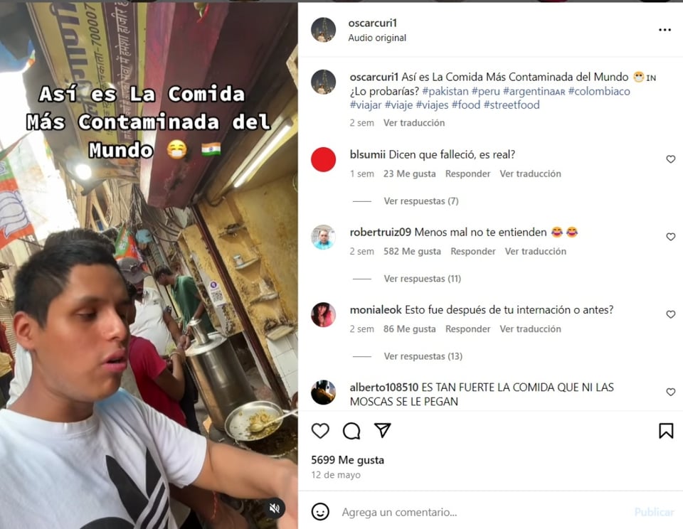 Óscar Curi, TikTok, video, hospital, MundoNOW