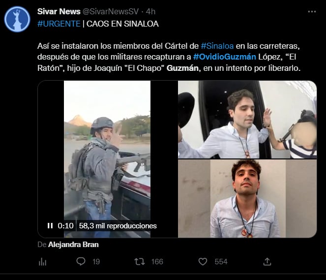 Ovidio Guzmán era considerado uno de los líderes de Sinaloa