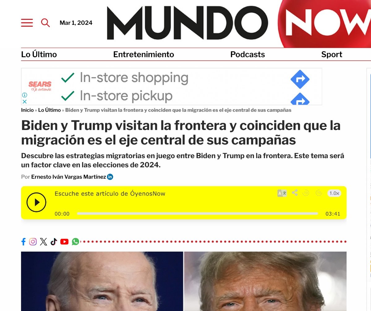 ÓyenosNOW, audio, noticias, reproductor, MundoNOW