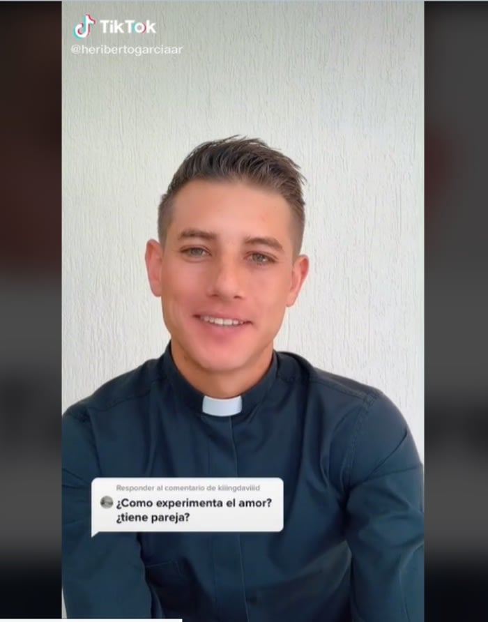 handsome mexican priest confession
