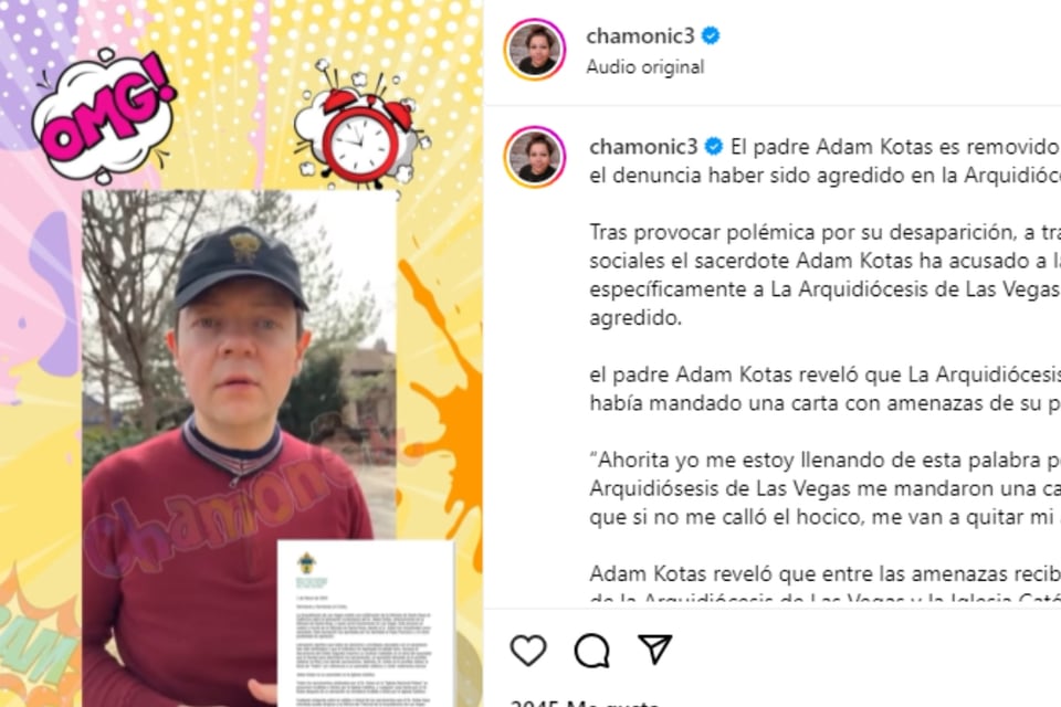 priest, event, aggressor, archdiocese, MundoNow