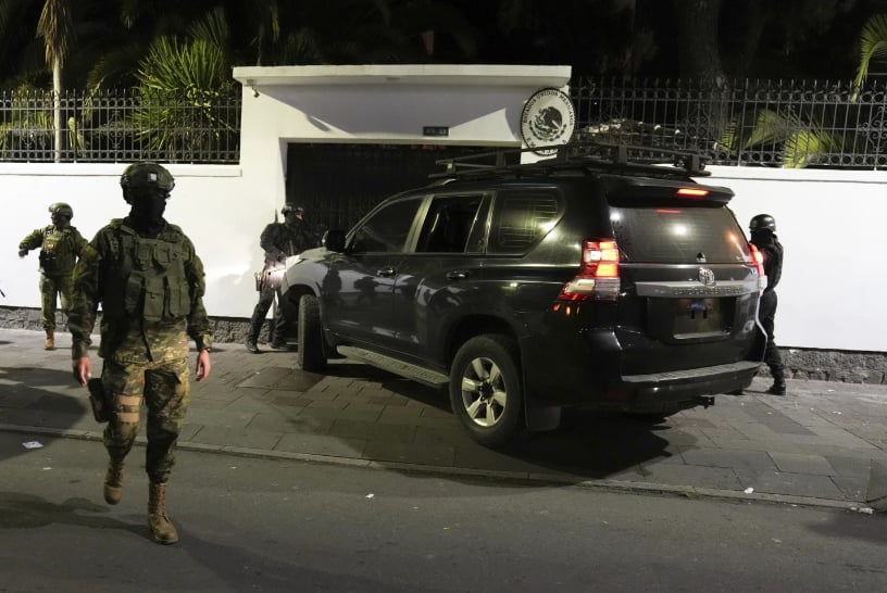 México, Ecuador, relaciones diplomáticas, policía, mundonow