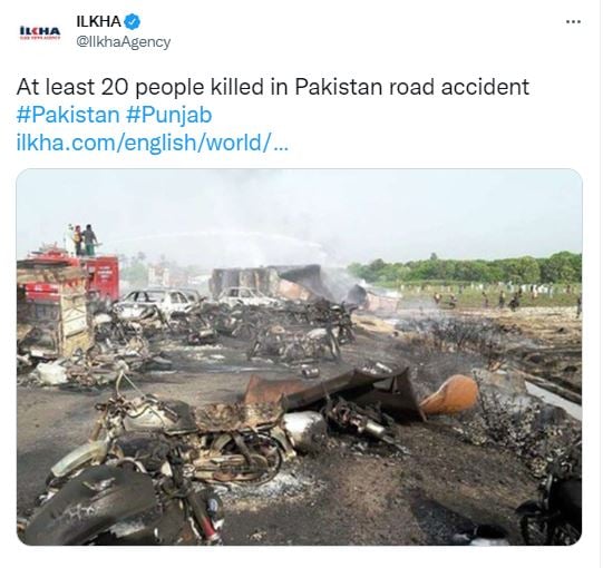 Tragedy on the road: 20 dead in bus and truck crash