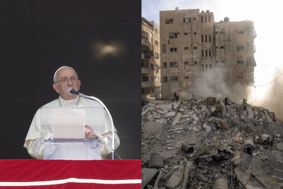 El Papa Francisco lanza petición en medio de la guerra entre Israel y Palestina