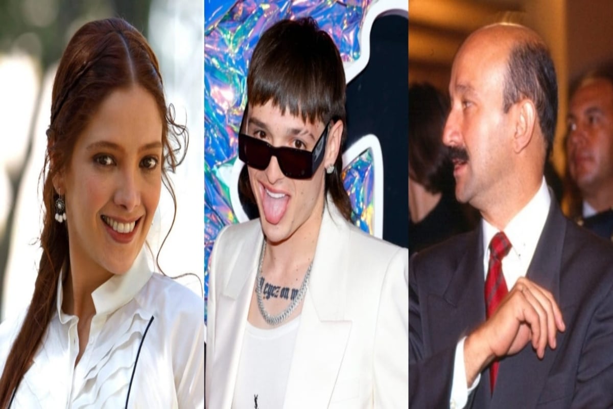 Featherweight parents, Adela Noriega, actress, Carlos Salinas de Gortari, MundoNOW / papás de Peso Pluma, Adela Noriega, actriz, Carlos Salinas de Gortari, MundoNOW