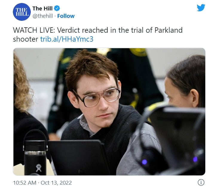 cadena perpetua Nikolas Cruz atacante Parkland