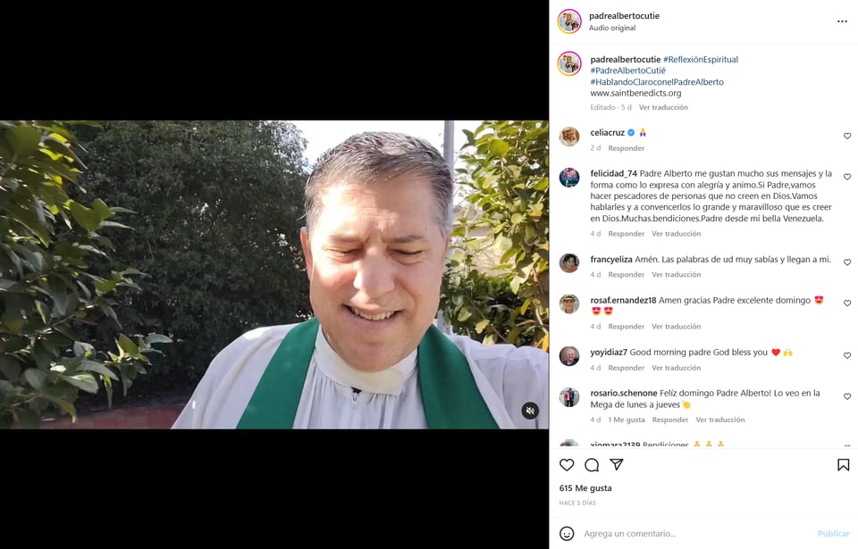 Mala salud sacerdote