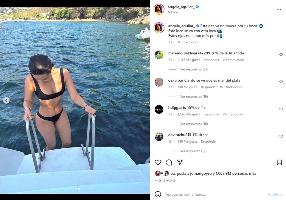 Ángela Aguilar bikini