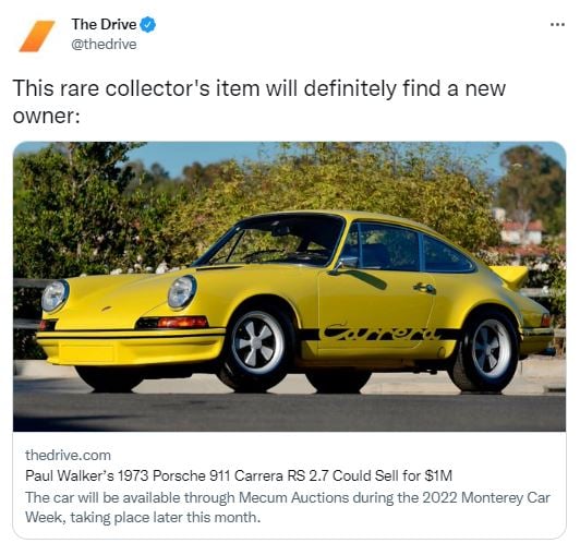 ¿Cuánto costará el legendario Porsche?