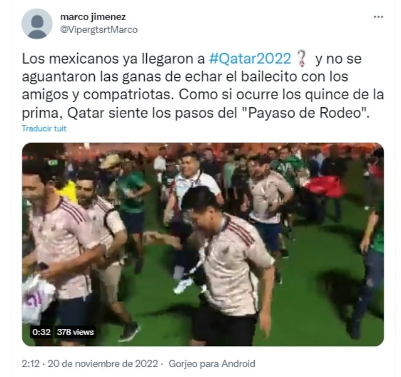 "Un equipo especial allá para atender a la afición mexicana"