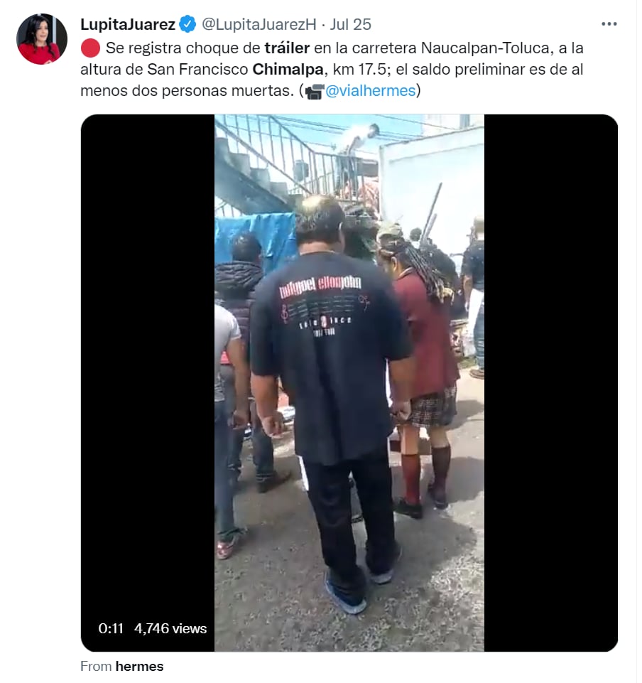 Accidente mortal México