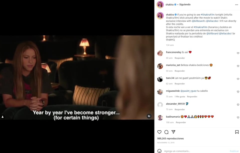 Mensajes Piqué Shakira