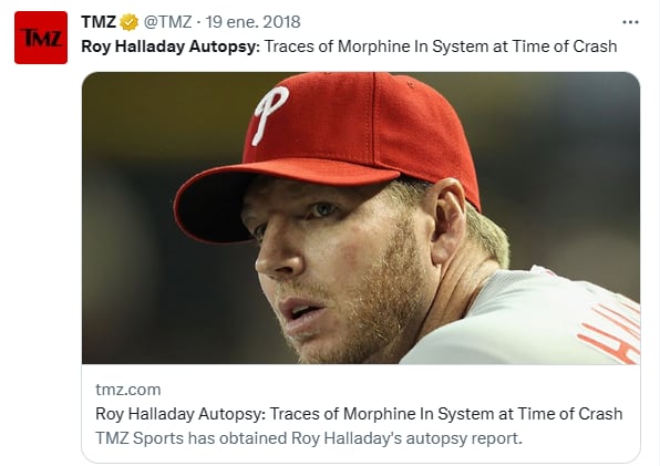 Autopsia Roy Halladay