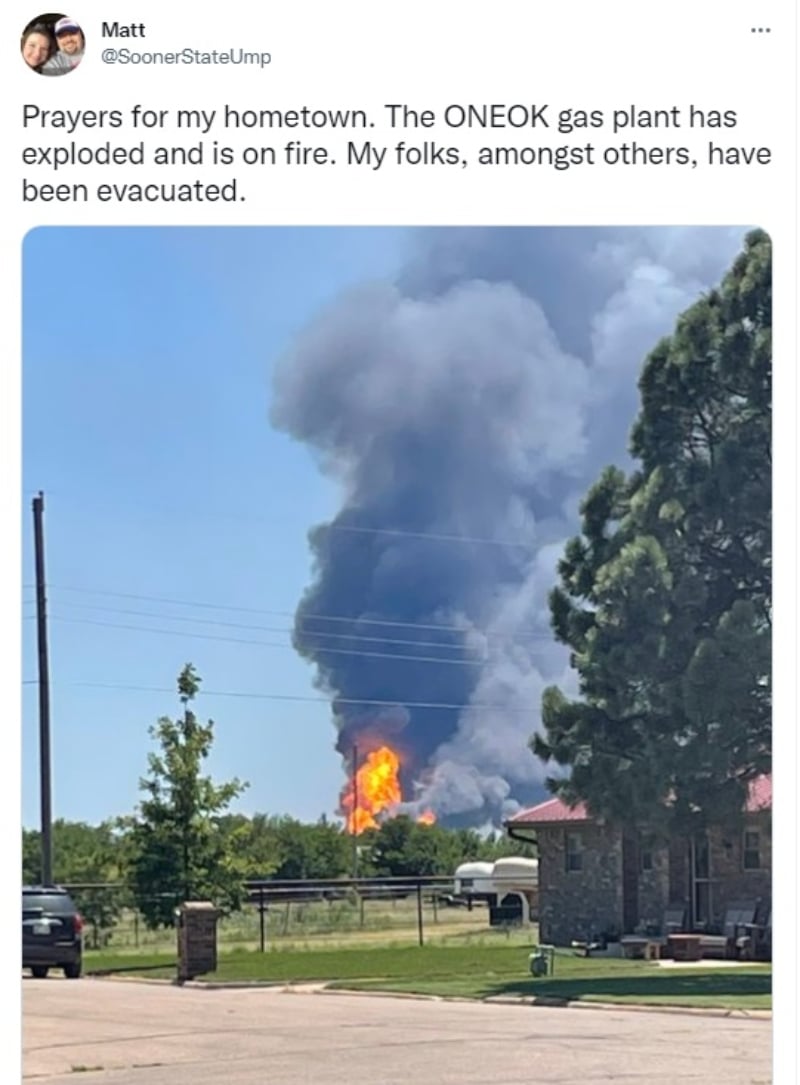 Explosión planta de gas: Evacuaron todas las viviendas