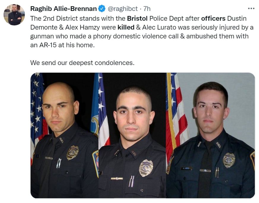 Acribillan oficiales Estados Unidos