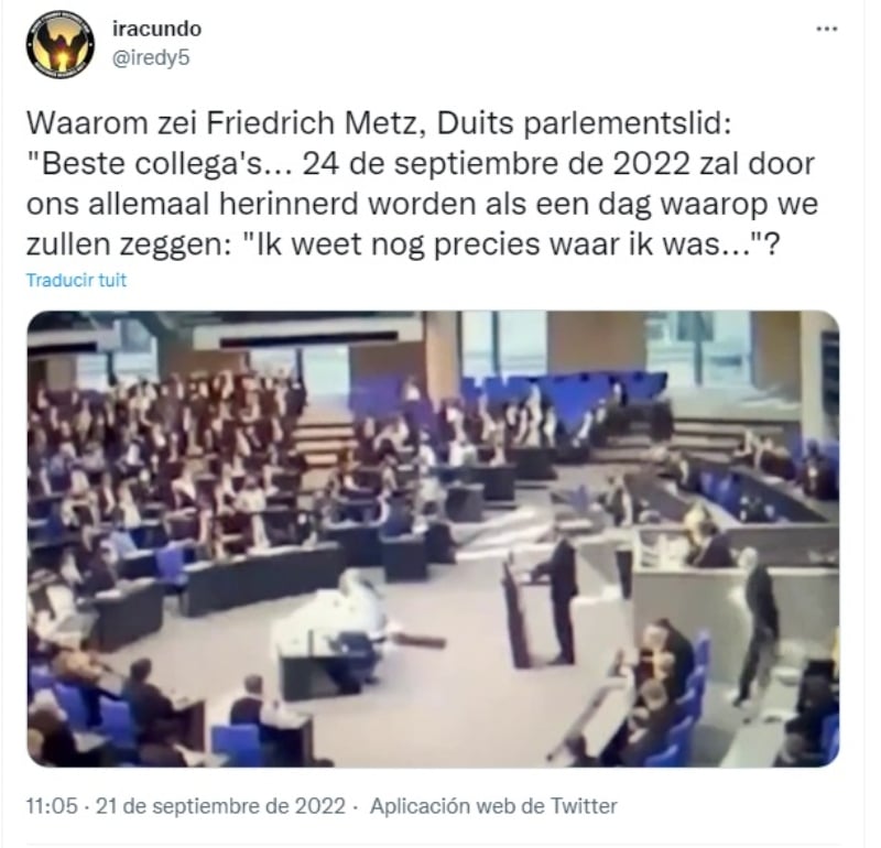 ¿Friedrich Metz revela que sucederá este 24 septiembre?
