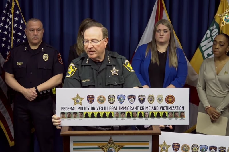 Detienen migrantes condado Polk, Operativo Marzo Triste 2024, Condado de Polk, Florida, Migrantes indocumentados, MundoNOW