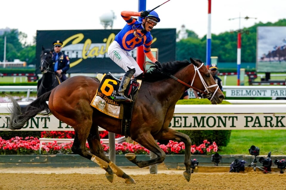 Mo Donegal, montado por Ortiz, triunfa en Belmont Stakes