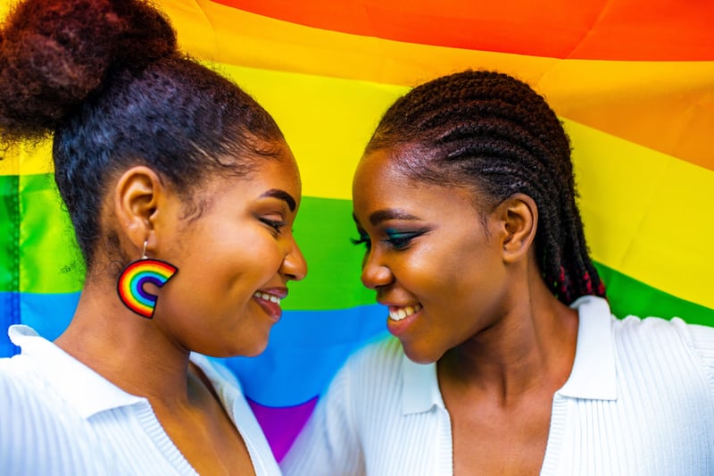 LGBTQ, arco iris, cinta, VIH, salud