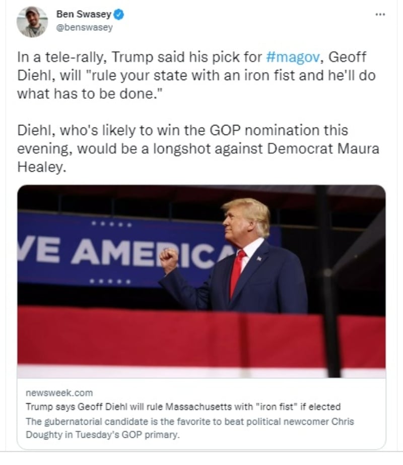 ¿Golpe a Trump?