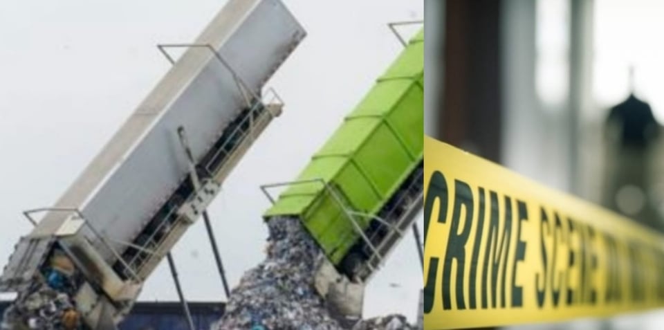 Mata a su prima y la deja en un contenedor de basura