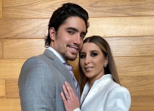 Alejandro Fernández’s son gets married and the girlfriend is criticized for looking older than him (PHOTOS)