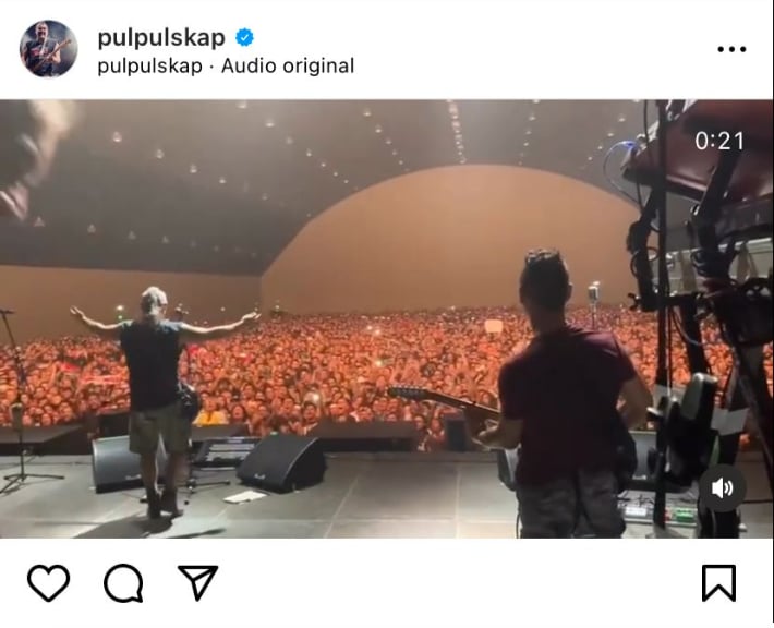 Vocalista agrupación sufre accidente
